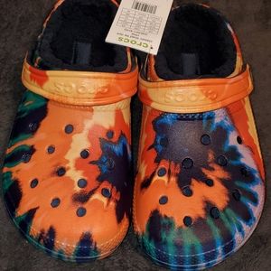 Fleece lined Crocs